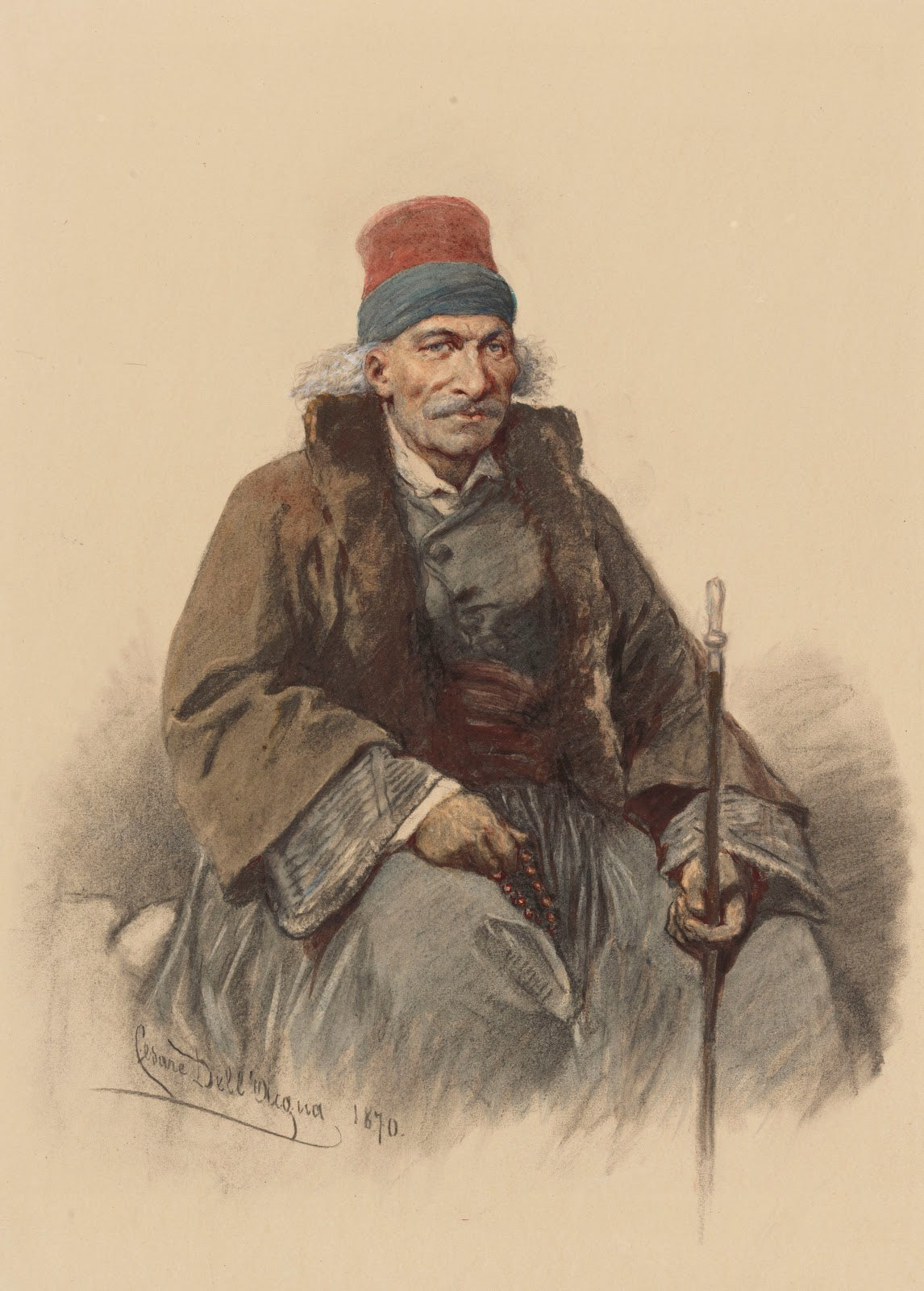 Old Greek Sailor 1870