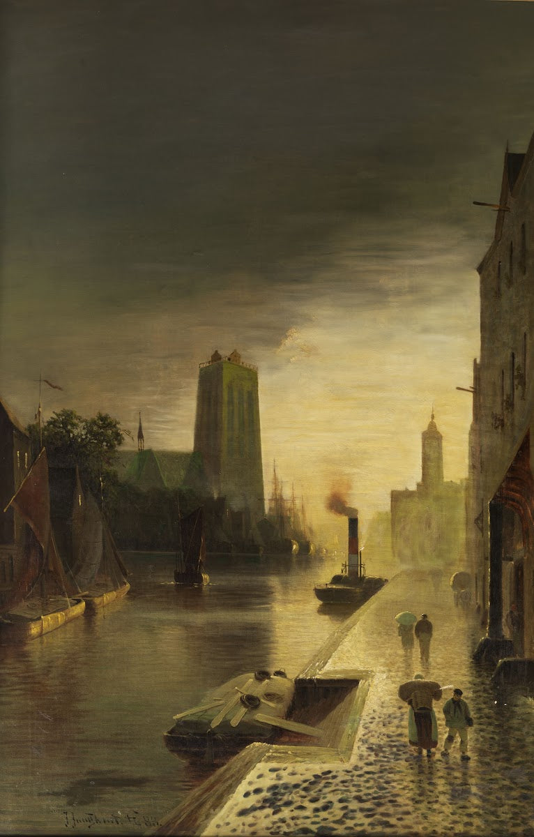 Ansicht von Gent 1883