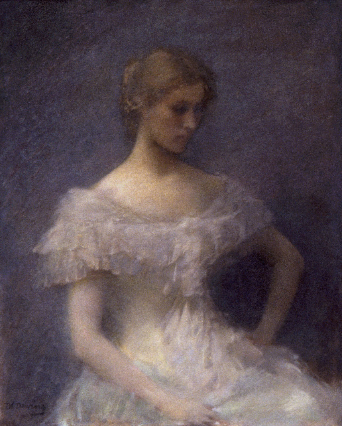 Young Girl Seated 1896