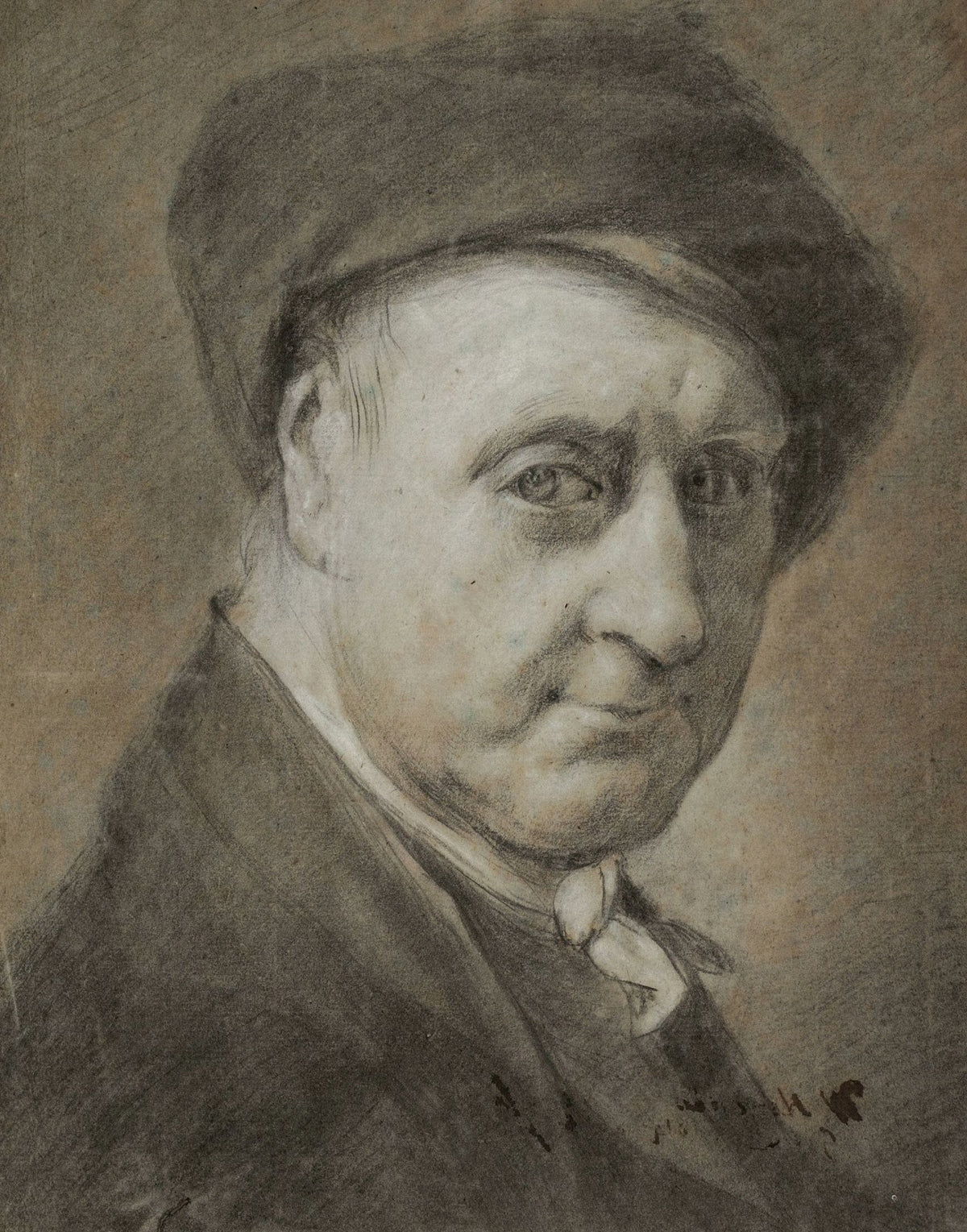 Self portrait of Wybrand Hendriks at the age of 69 1814
