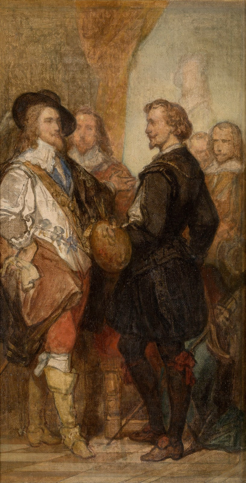 The Painter Anthony van Dyck in London
