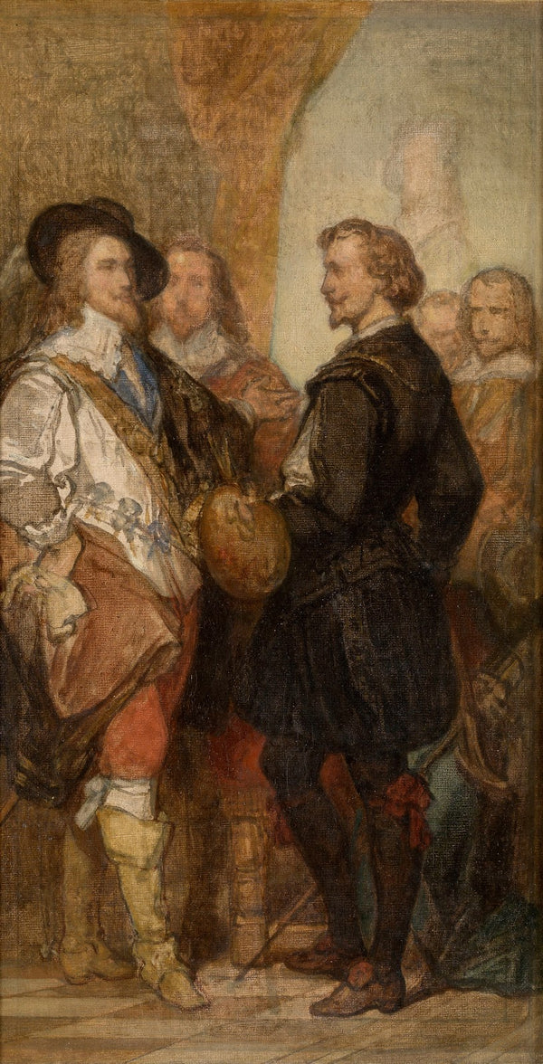 The Painter Anthony van Dyck in London