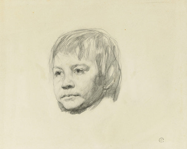 Head of a young boy