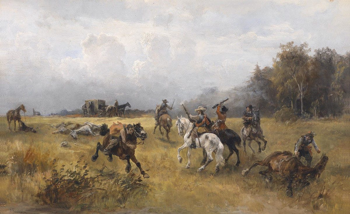 Nach dem Überfalle