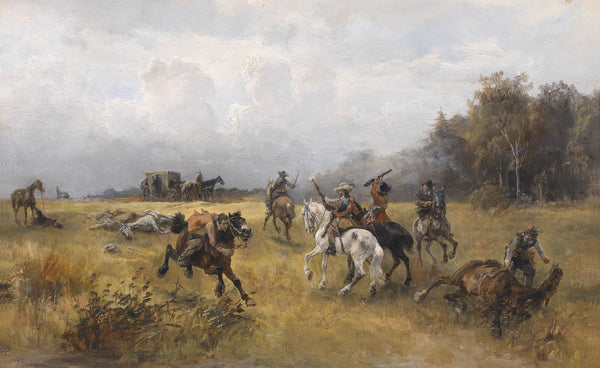 Nach dem Überfalle