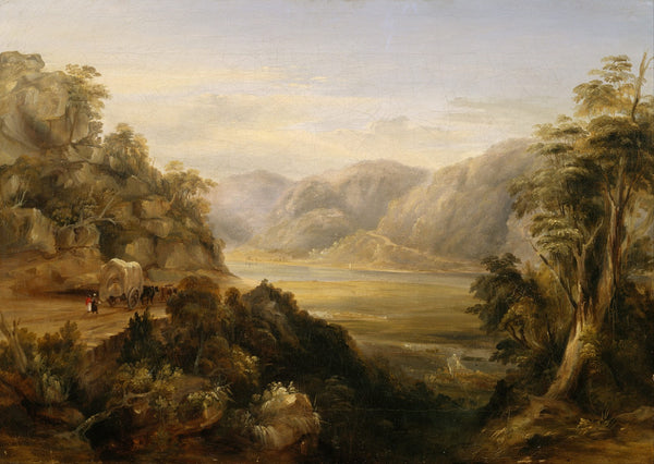 Wisemans Ferry in 1838 between 1801 and 1878