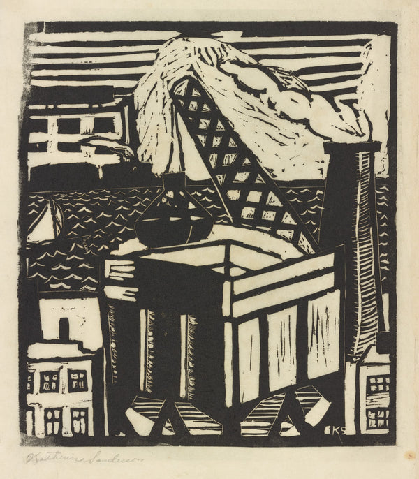 River Scene 1935 1943