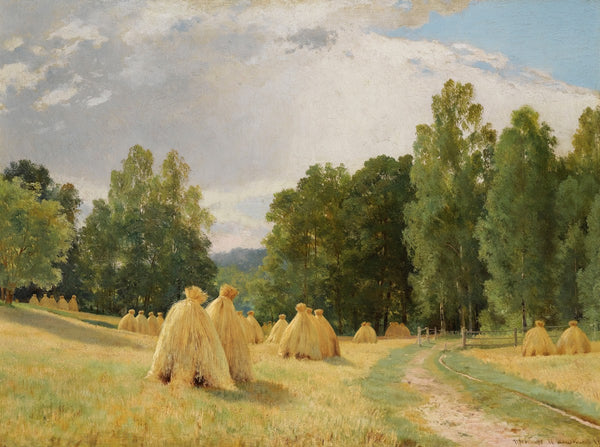 Haystacks Preobrazhenskoe 1890