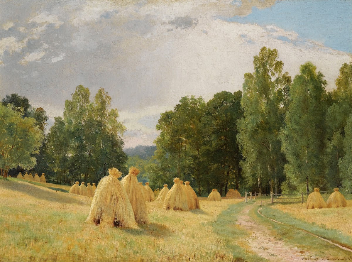 Haystacks Preobrazhenskoe 1890