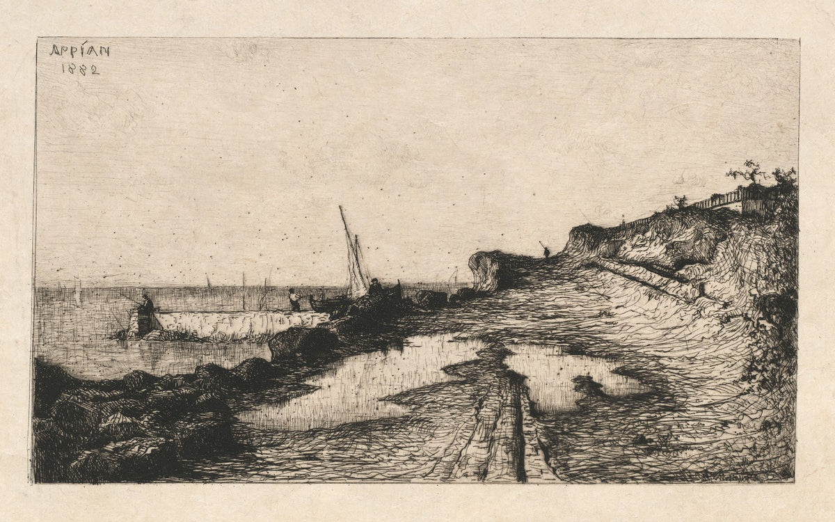 Environs of Carqueronne 1882