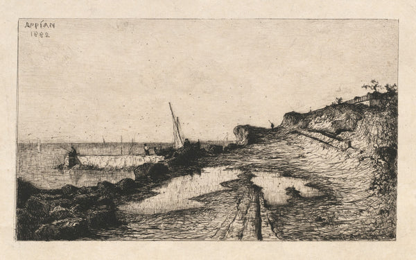 Environs of Carqueronne 1882