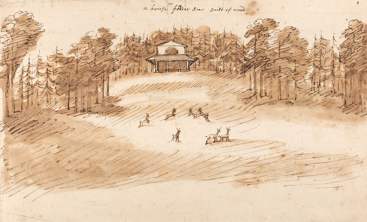 Design for a Pavilion in a Deer Park ca 1735