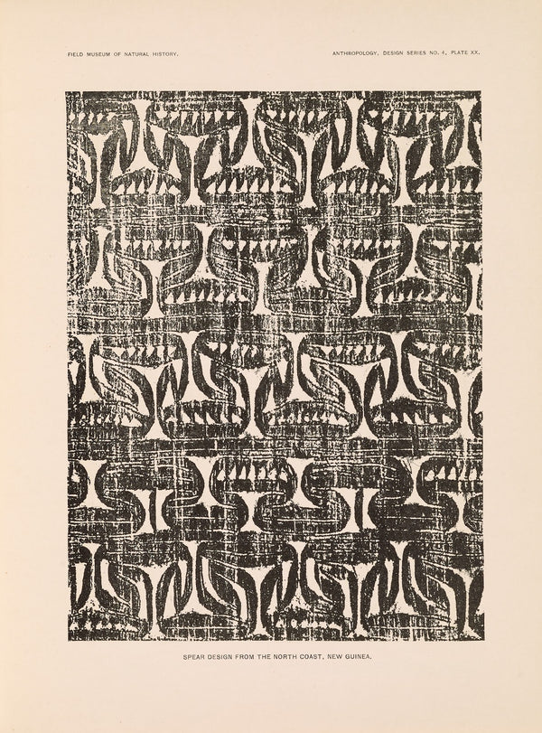 Decorative art of New Guinea Pl18 1925