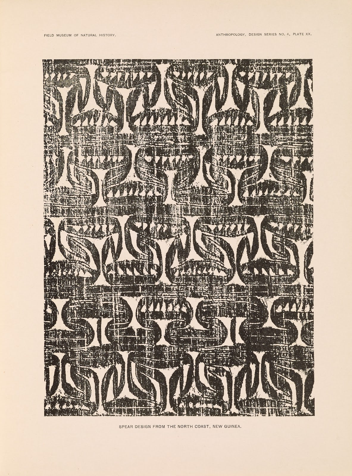Decorative art of New Guinea Pl18 1925