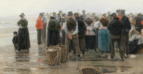 A Gathering of Fishermen 1884