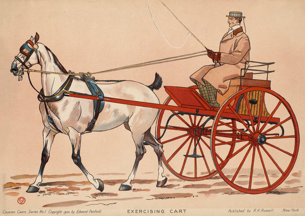 Exercising cart 1900