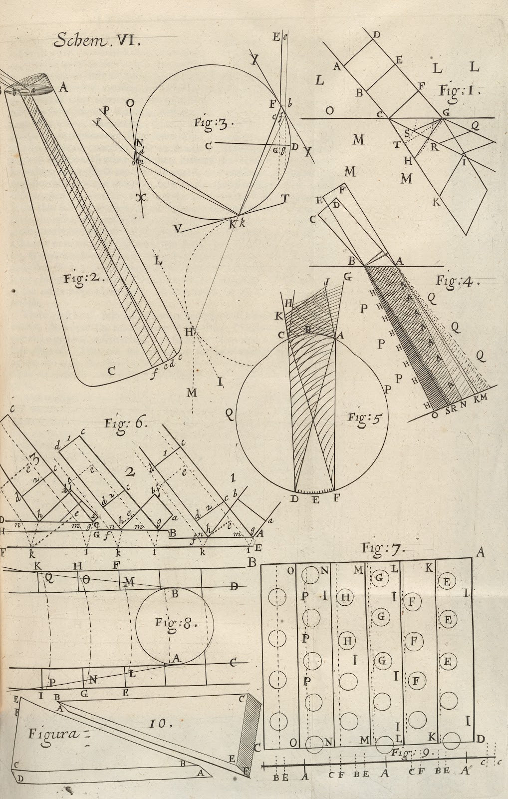 Diagrams from observation of colors visible in Muscovy glass and other thin bodi