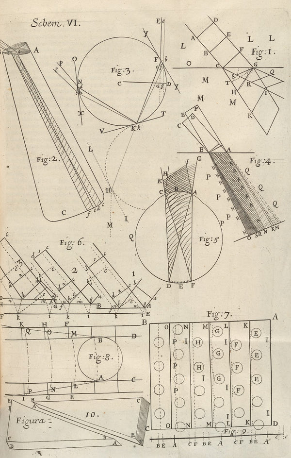 Diagrams from observation of colors visible in Muscovy glass and other thin bodi