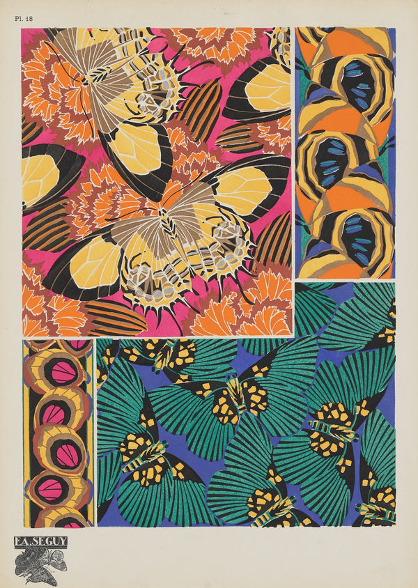 Papillons Pl18 1920