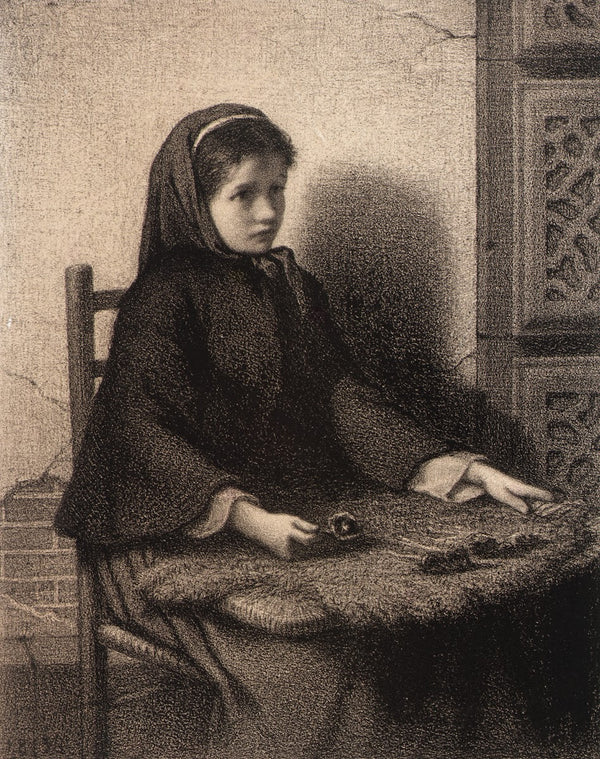 Violet Girl 1857