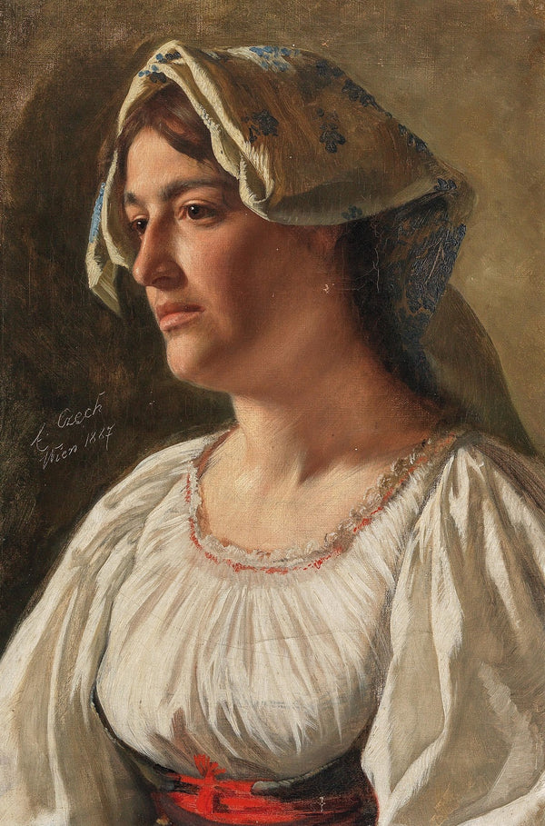 Portrait Of An Italian Woman
