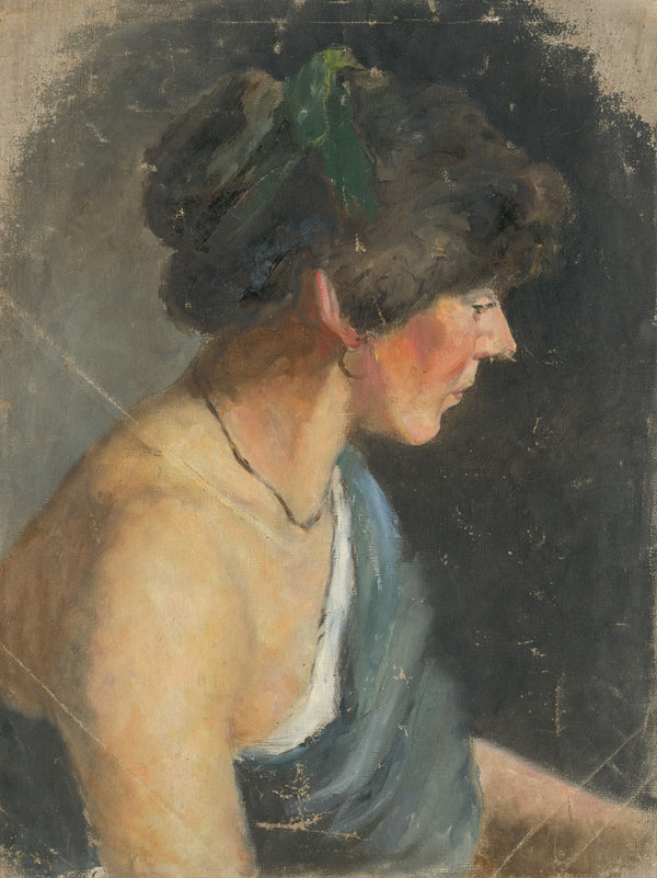 Woman in Green 18901900