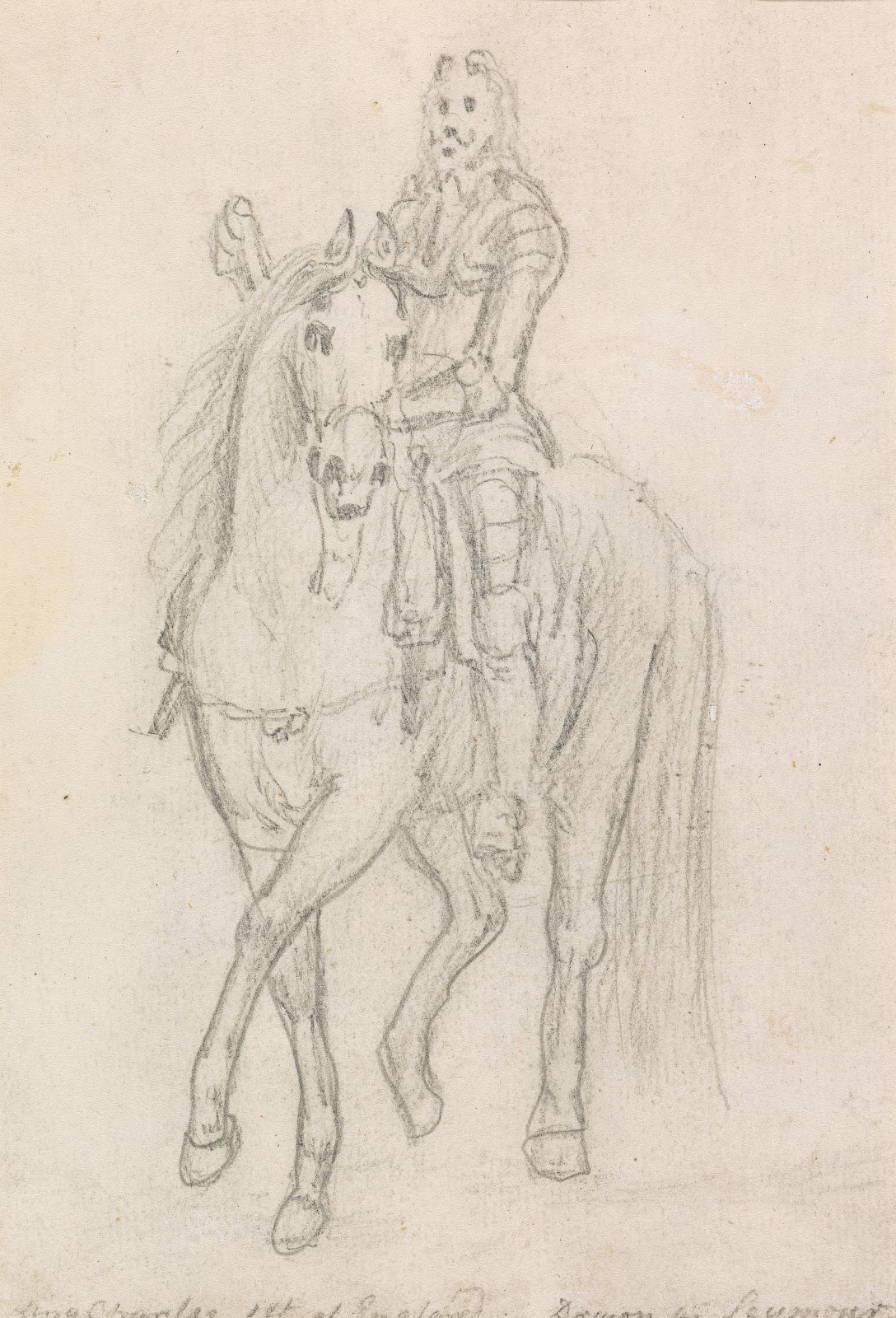 King Charles I of England Mounted