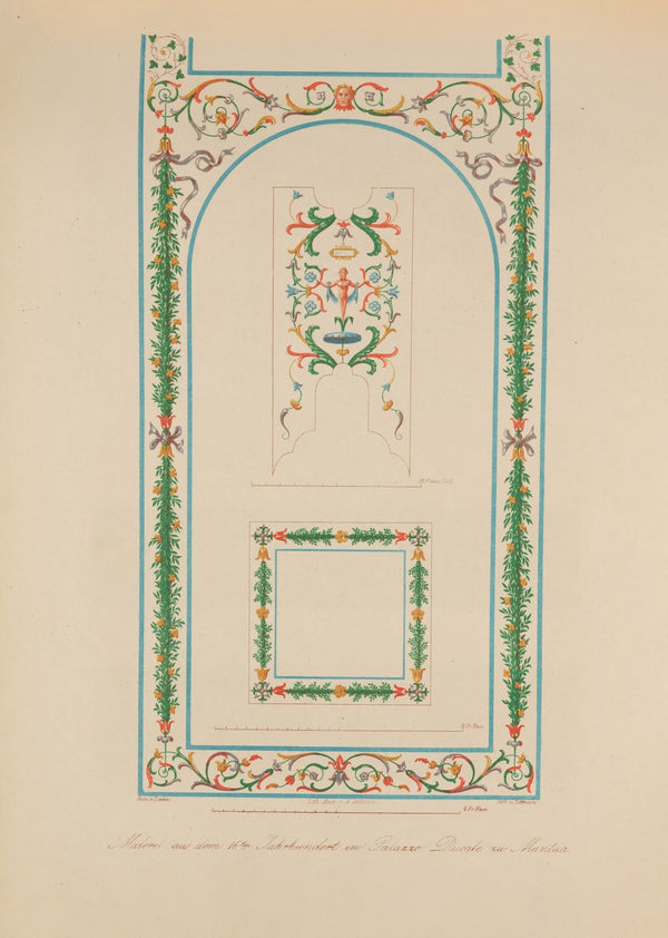 Ornamente aller klassischen Kunst Epochen nach den Originalien in ihren eigenthu