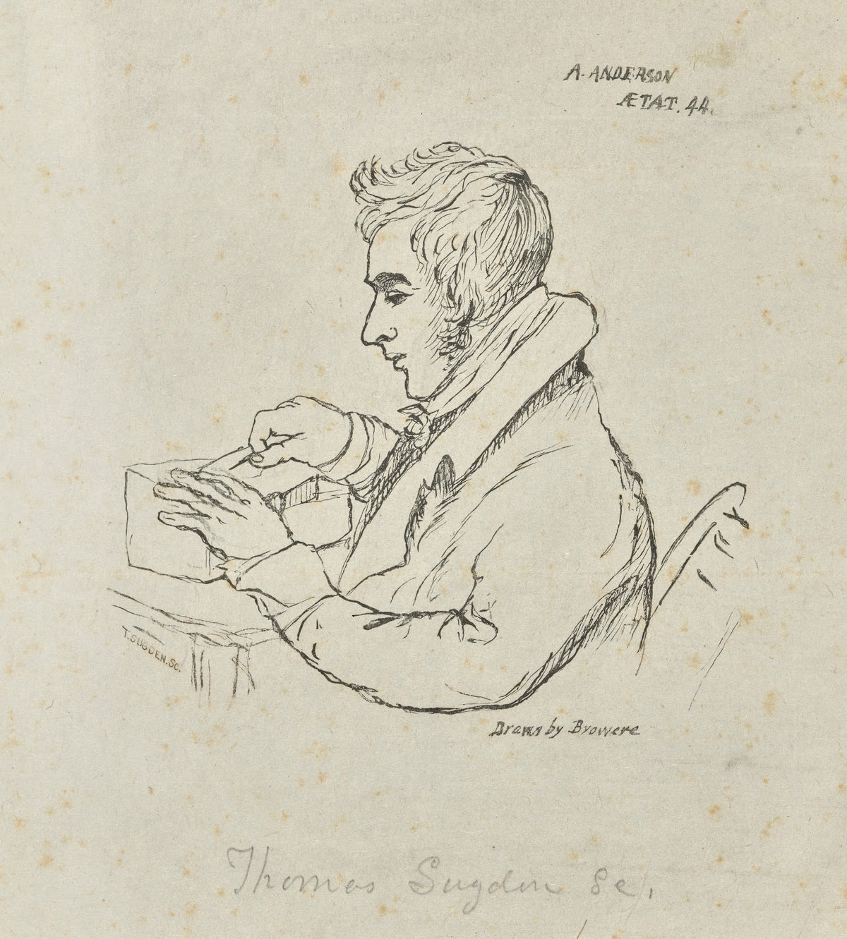 Alexander Anderson aetat 44 1877