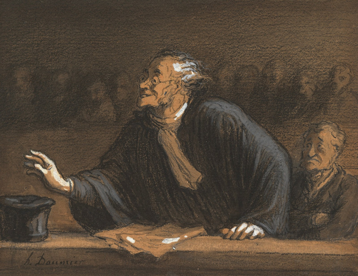 Un défenseur habile circa 1855 1860