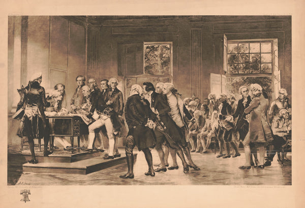 Signing the Declaration of Independence 1912