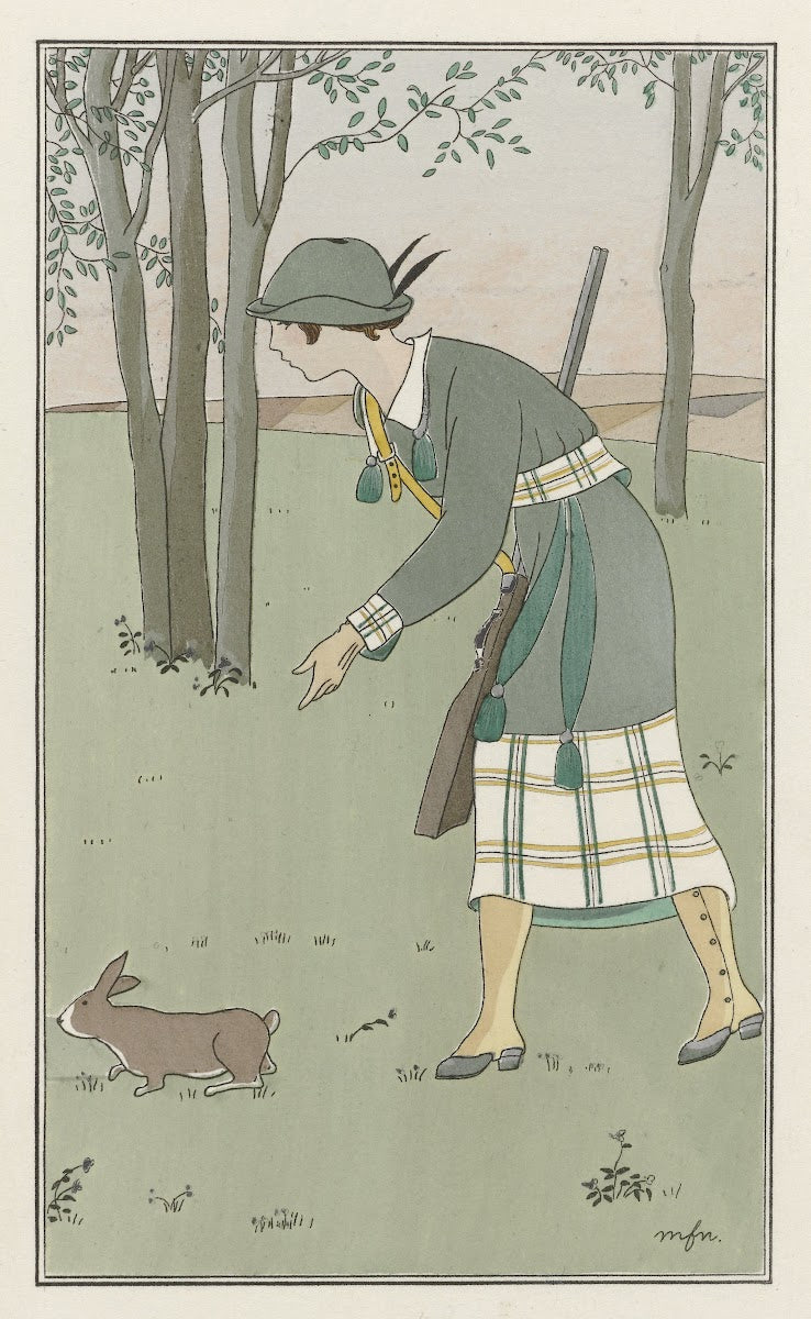 Costume de Chass 1913