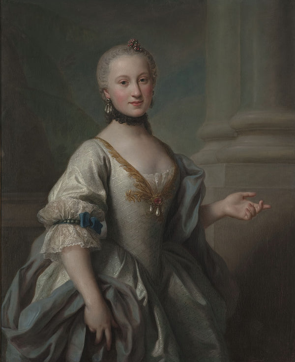 Portrait of Maria Amalia Fryderyka Mniszech née Brühl 17371772