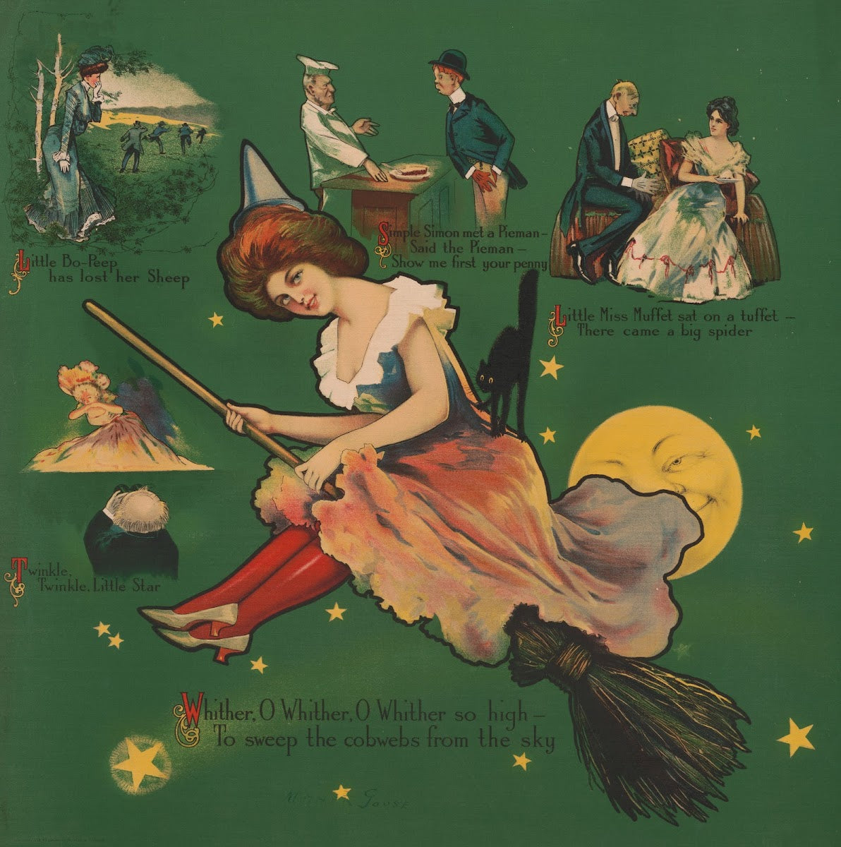 Whither O Whither O Whither so high to sweep the cobwebs from the sky 1905