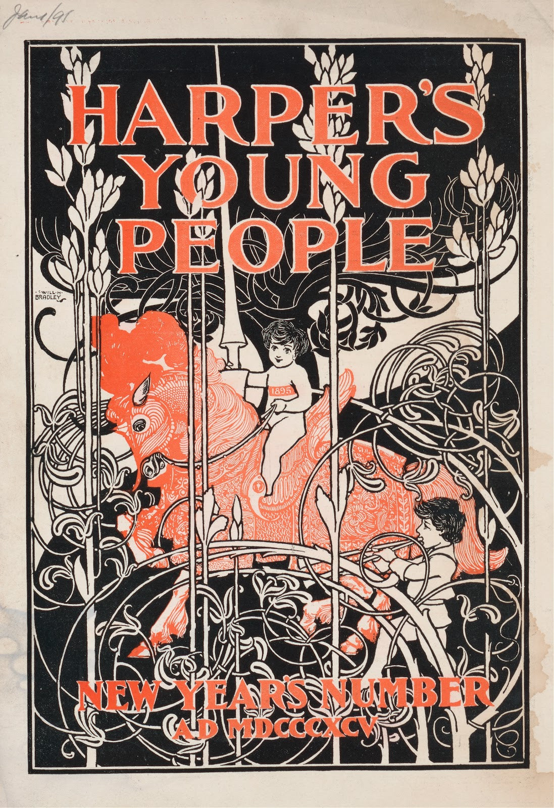 Harpers young people New Years number 1895