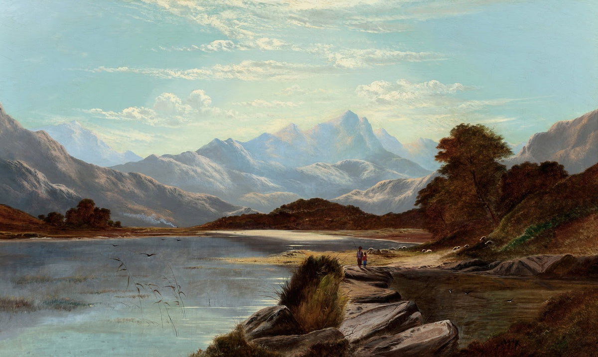 Devoke Water Cumberland 1886