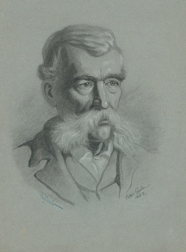 Štúdia hlavy 1891