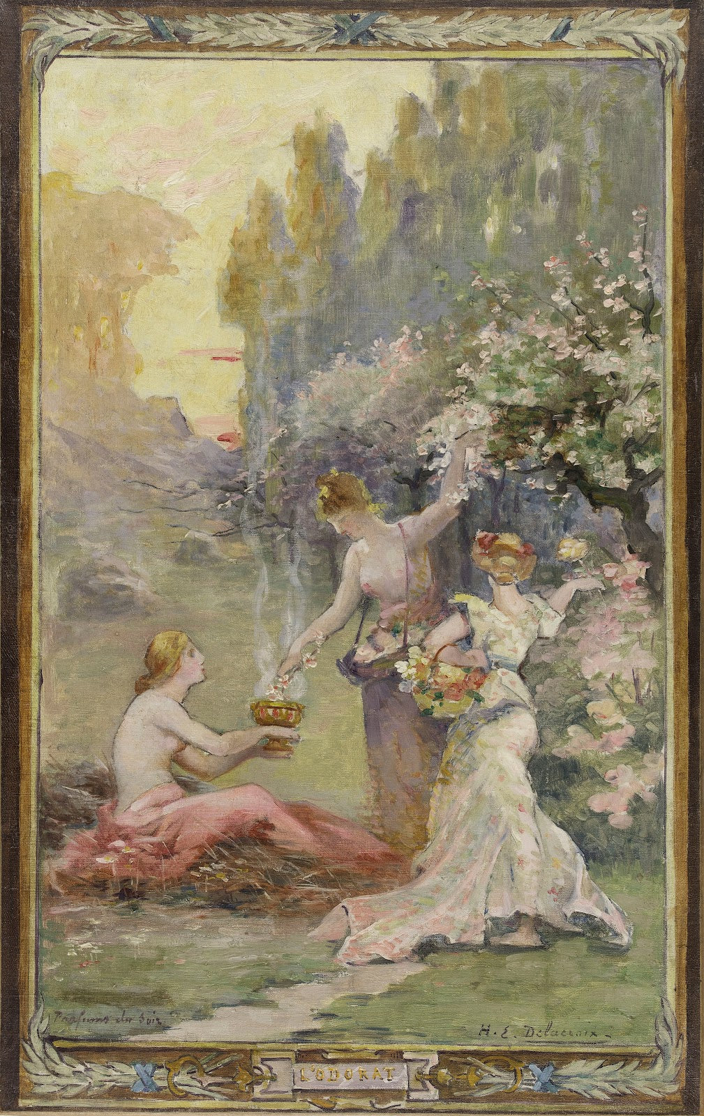 Lodorat Parfums du soir 1905 1908