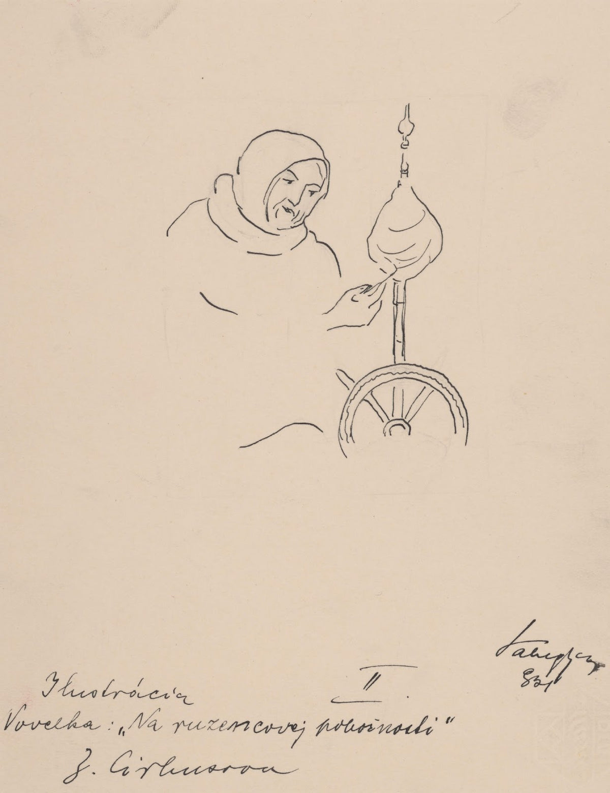 At a Rosary Mass 1931