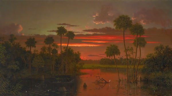 The Great Florida Sunset 1887
