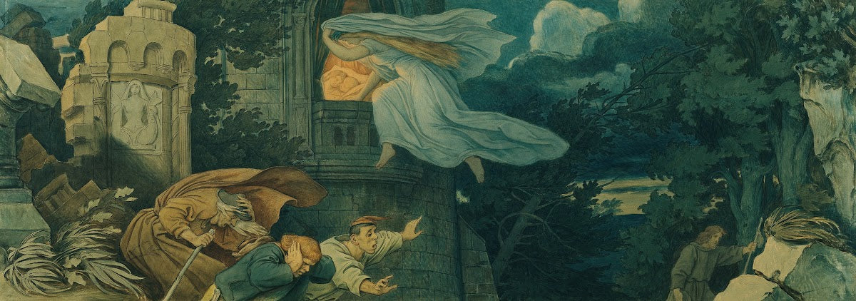 Die schöne Melusine IX Melusines Mutterschmerz 1869