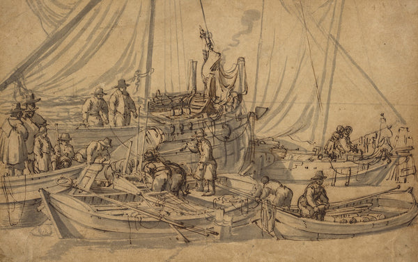 Figures on Board Small Merchant Vessels 16501655