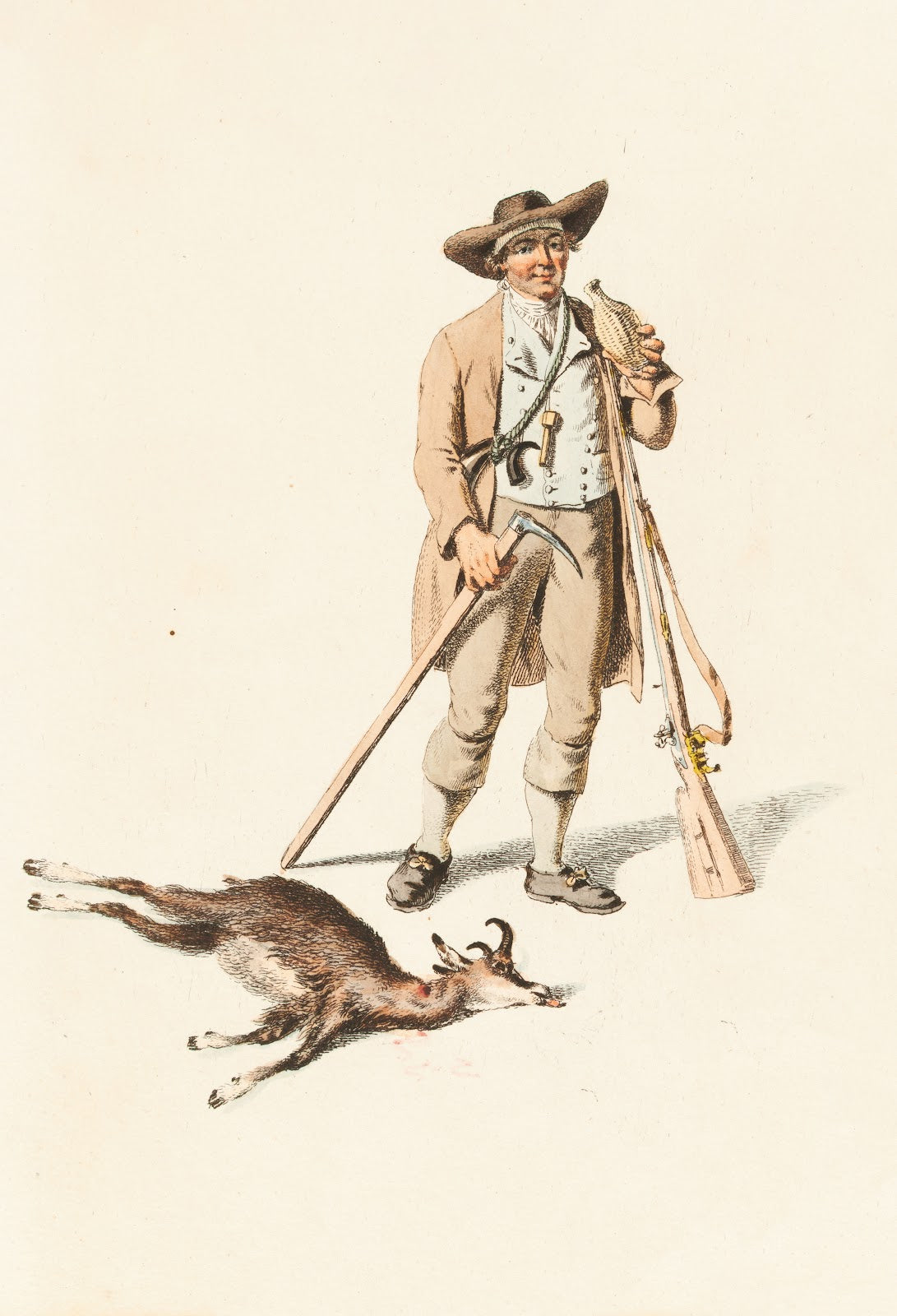 J Roth de Grindelwald Chasseur aux Chamois 1809