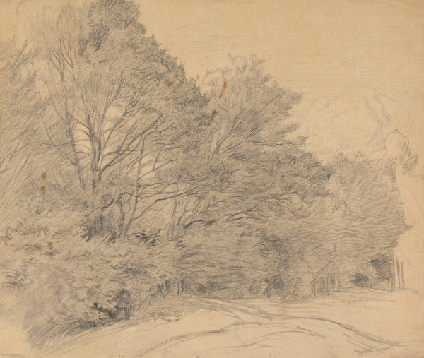 Trees at the Forest Edge 1870