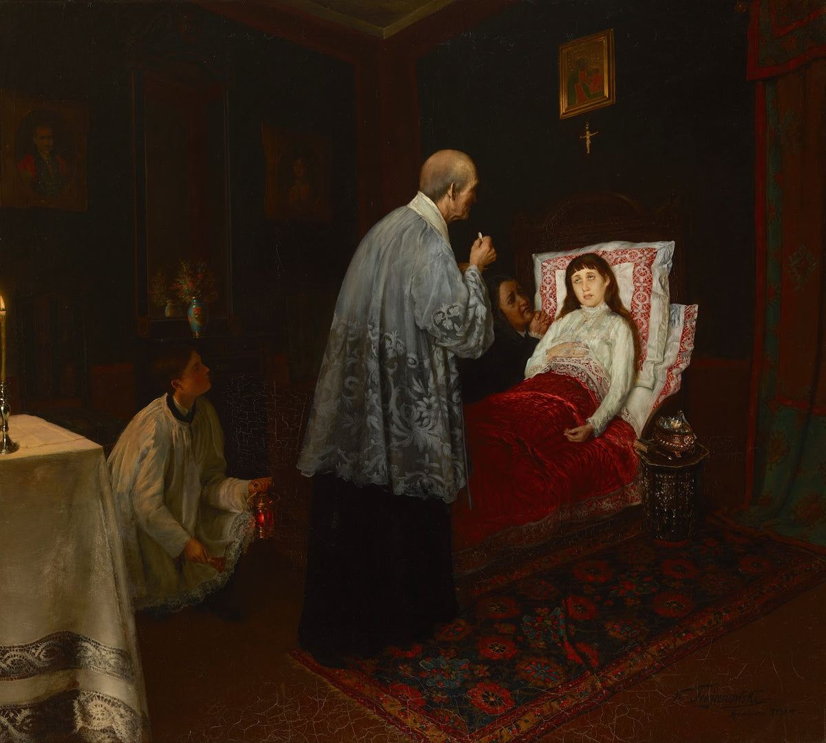 Communion of a Sick Woman 1888