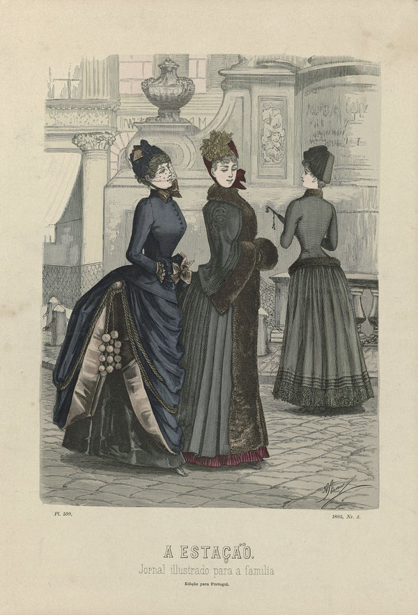 A Estação Jornal illustrado para a familia 1885