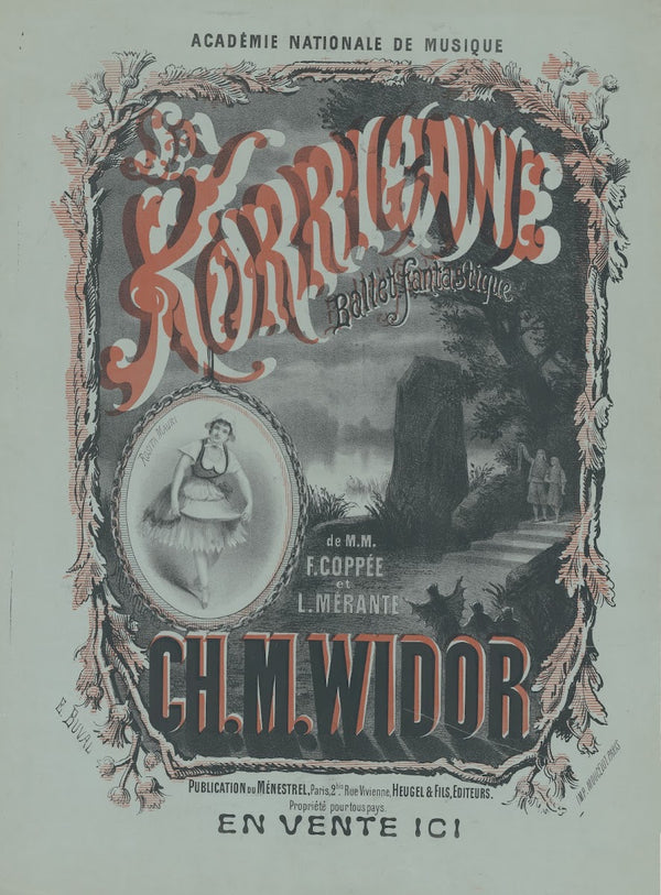 Académie nationale de musique La Korriganeballet fantastique 1881