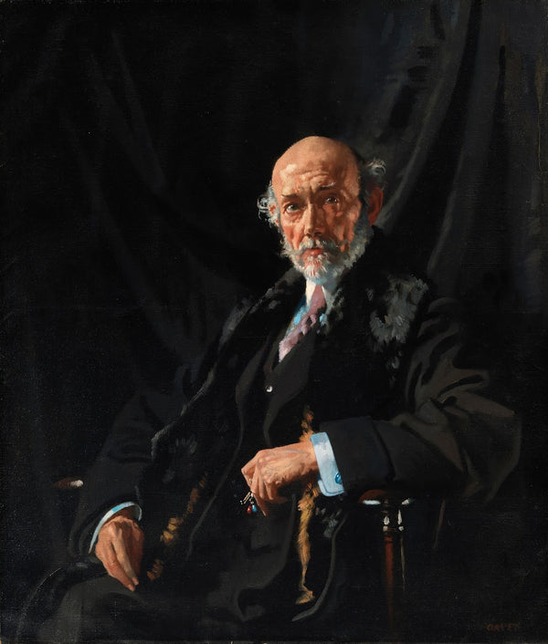 Portrait of Dr EJ Dillon War Correspondent and Publicist