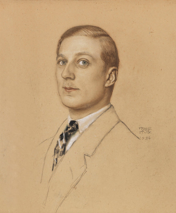 Porträt Adrian Lukas Müller 1924