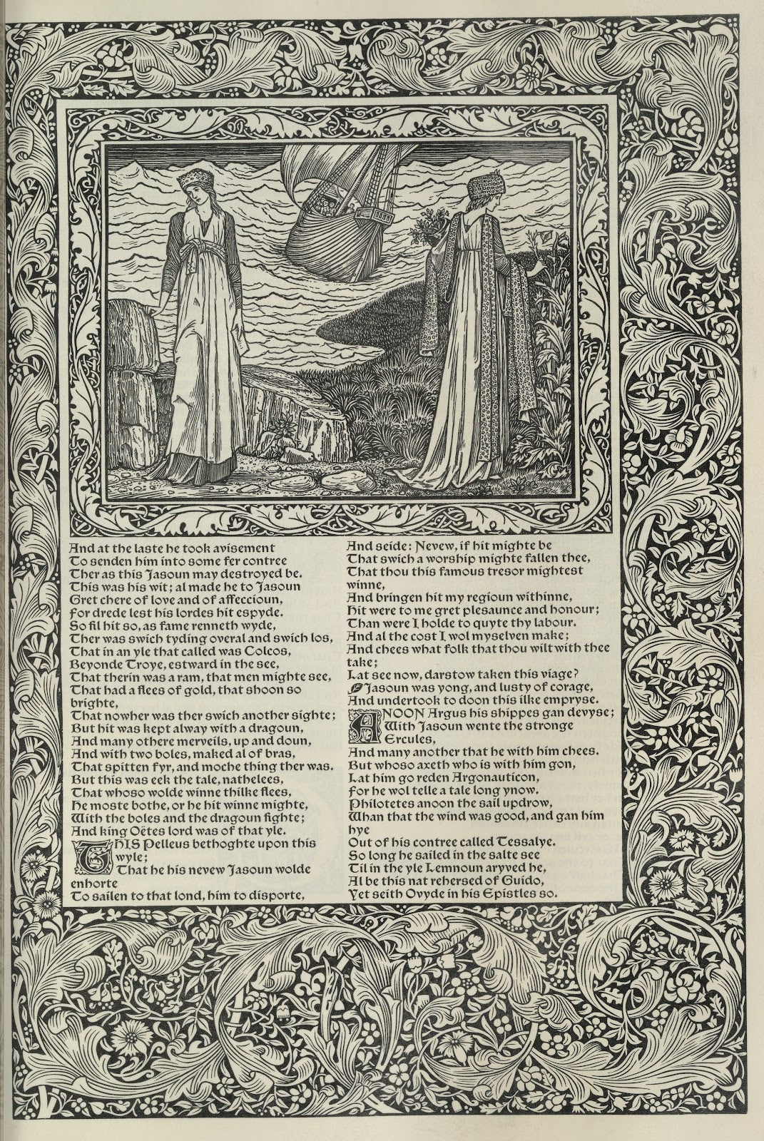 The works of Geoffrey Chaucer Pl63 1896